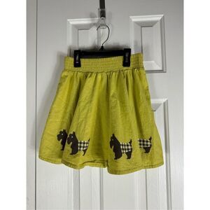 Matilda Jane Girls Scottie Skirt Size 10
